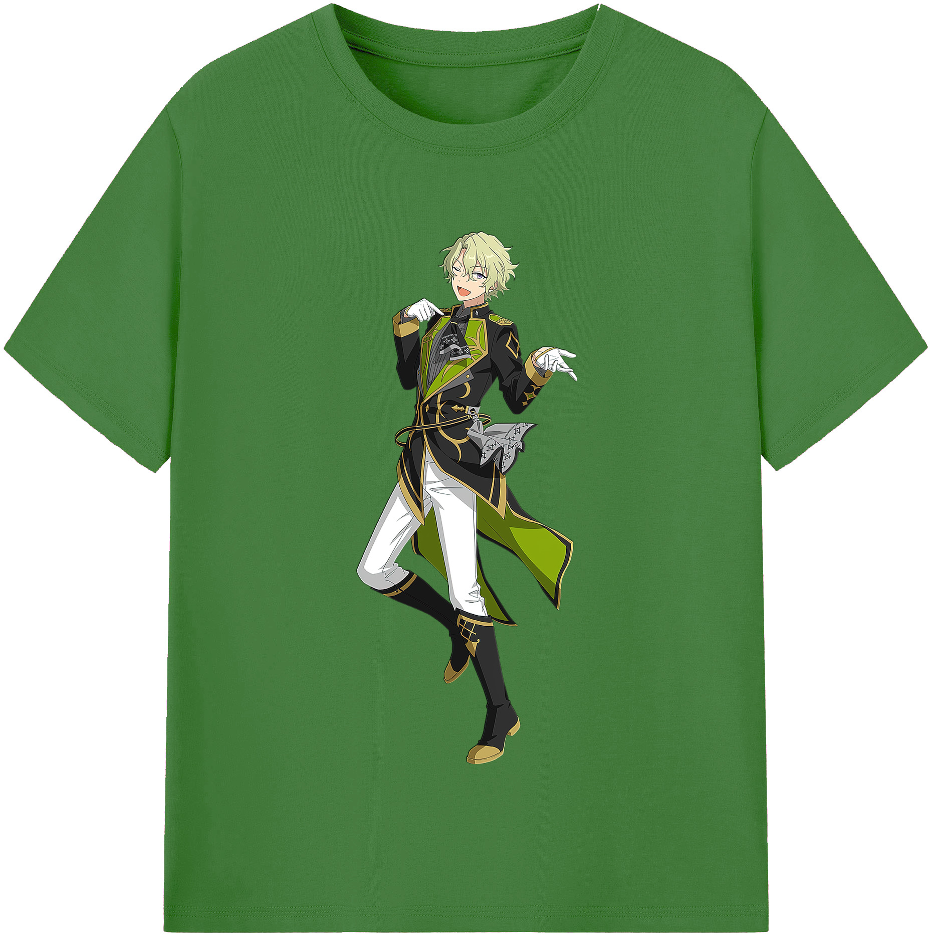 （画像用） あんさんぶるスターズ! Ensemble Stars レディースカジュアルプリントTシャツ（綿100％）